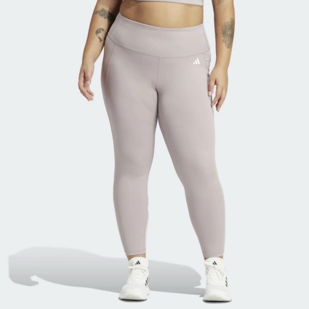 3XL Adidas NWT Aeroready Optime 7/8 Leggings Preloved‎ Fig Lavender Color